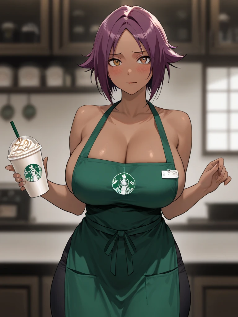meme_iced_latte_with_breast_milk_ownwaifu, ownwaifu,meme,
1girl,green_apron, starbucks,naked_apron, cafe,apron, barista, breasts, cleavage, sideboob,collarbone,cup, coffee,holding, holding_cup,disposable_cup,logo_parody,sparkle,
iced_latte_with_breast_milk_(meme), looking_at_viewer, meme, sideboob, solo, curvy, narrow waist, suggestive_fluid,
<lora:MEME_iced_latte_with_breast_milk_ownwaifu:0.7>,, 1girl, solo, looking at viewer,straight-on, upper body, official art, highres, scenery, (masterpiece:1.1), (best quality,:1.1), (high quality:1.1), (anime screencap:1.2),, 1girl, solo, looking at viewer,straight-on, upper body, official art, highres, scenery, (masterpiece:1.1), (best quality,:1.1), (high quality:1.1), (anime screencap:1.2),