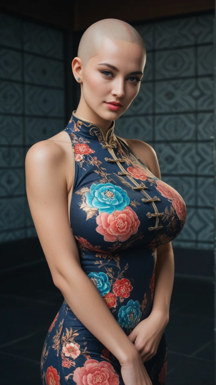 (masterpiece, top quality, best quality), (1girl:1. 3), long dress, extremely detailed, (fractal art:1. 1), (colorful:1. 1) (flowers:1. 3), highest detailed, (zentangle:1. 2), (dynamic pose), (abstract background:1. 3), (shiny skin), (many colors:1. 4), , (earrings:1. 4), (feathers:1. 4), (butterfly:1. 1), (pechos enormes:1. 2), (imagen de primer plano, solamente), (pechos gigantescos: 1.6)(pechos colgantes: 1.5)(aprietan los senos: 1.3)(bimbo 1.4)(tetas desproporcionadas: 1.4), Nikon d750, perfil, desdibujar, f/22, colores complementarios, 4k, Rgb, Global illumination lumens