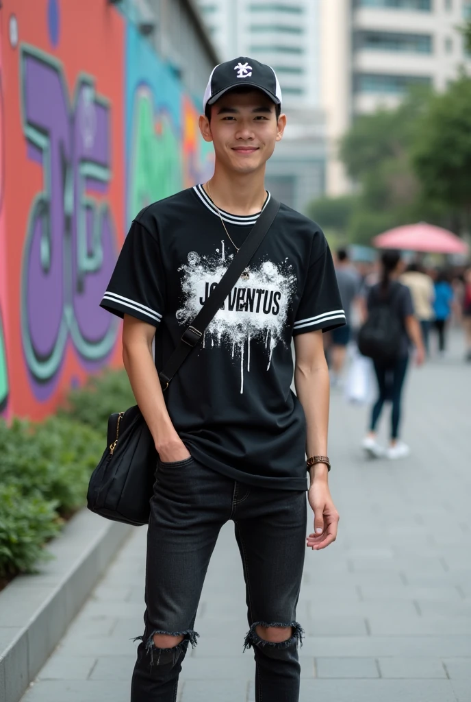 (best quality,4k,8k,highres,masterpiece:1.2),ultra-detailed,(realistic,photorealistic,photo-realistic:1.37),18 year old man,in rio de janeiro,favela party,posing,giving beauty with hand,white shirt,sweatpants,earring,nike sneakers,detailed face,detailed eyes,detailed lips,detailed nose,cinematic lighting,vibrant colors,street scene,urban environment,crowd in background,dynamic pose