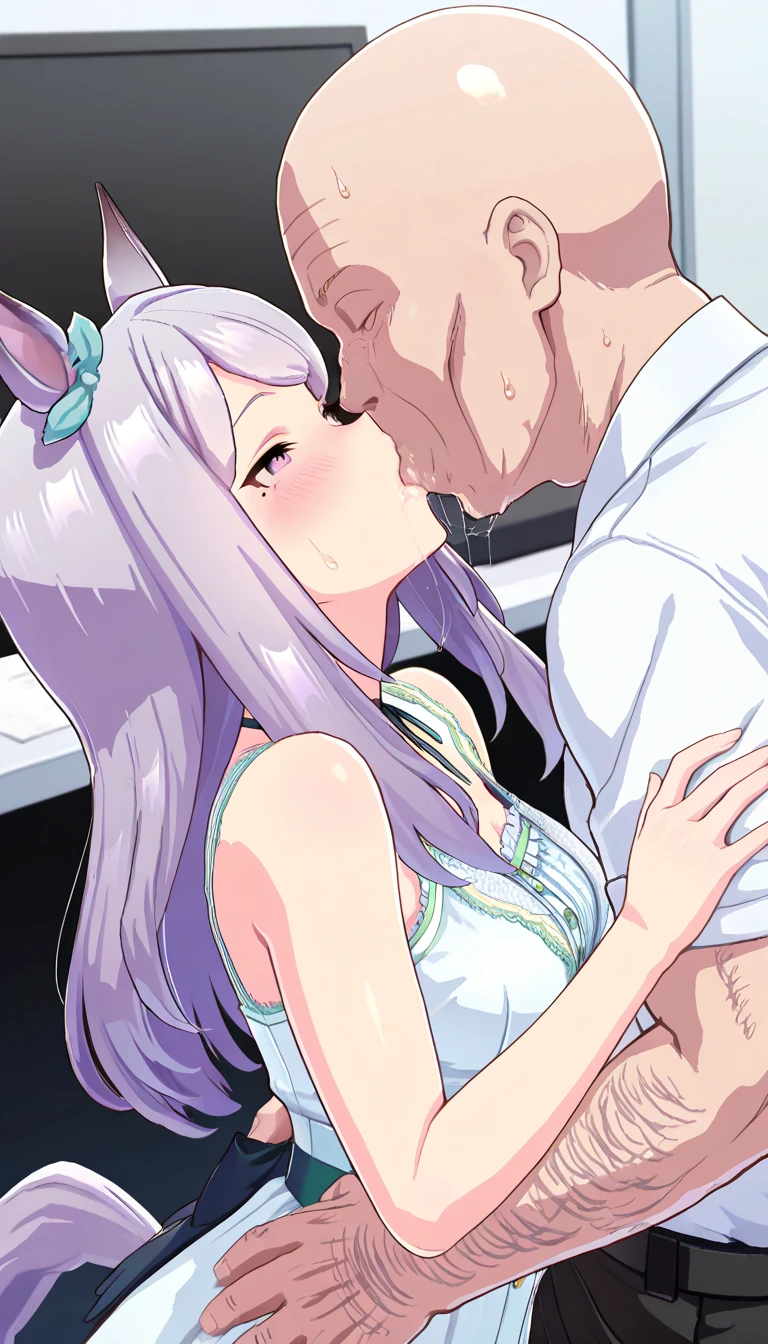 Girl with pink hair, long double-tailed hairstyle, ((small pink bushy eyebrows)),naked, lolicon (Zankuro) drawing style by zankuro artist, ザンクロー style, image uploaded to R34, girl sucking penis cum bubbling out her mouth, in a street, girl giving a deepthroat blowjob to male, multiple vignettes