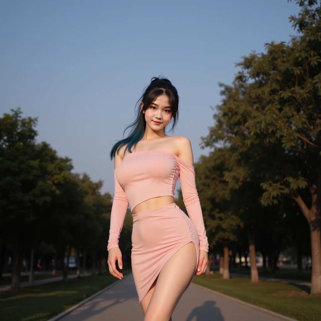 best quality, ultra high res, (photorealistic:1.4), 1girl, masterpiece, full body,