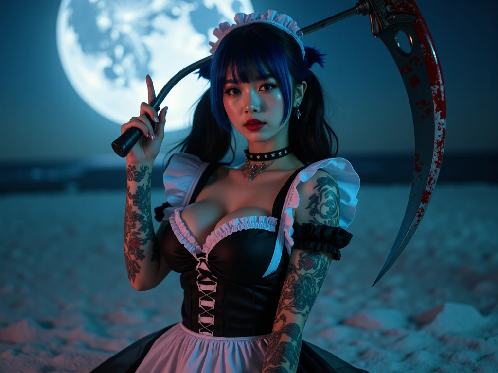 young model, flat chest, looking up at camera, scared, frightened fallen on the floor, looking down at girl on floor, tiny body, short skirt ripped revealing white underwearSpookyness MAX、In、(top-quality、hight resolution、8k、masterpiece:1.2)。Purple hair, torn skirt, ripped clothes,Under the moonlight、From the center of a sandy cemetery lined with old tombstones、Elegant tattered dress flutters in the wind、Damaged hair swaying in the darkness、、Bats are flying around。