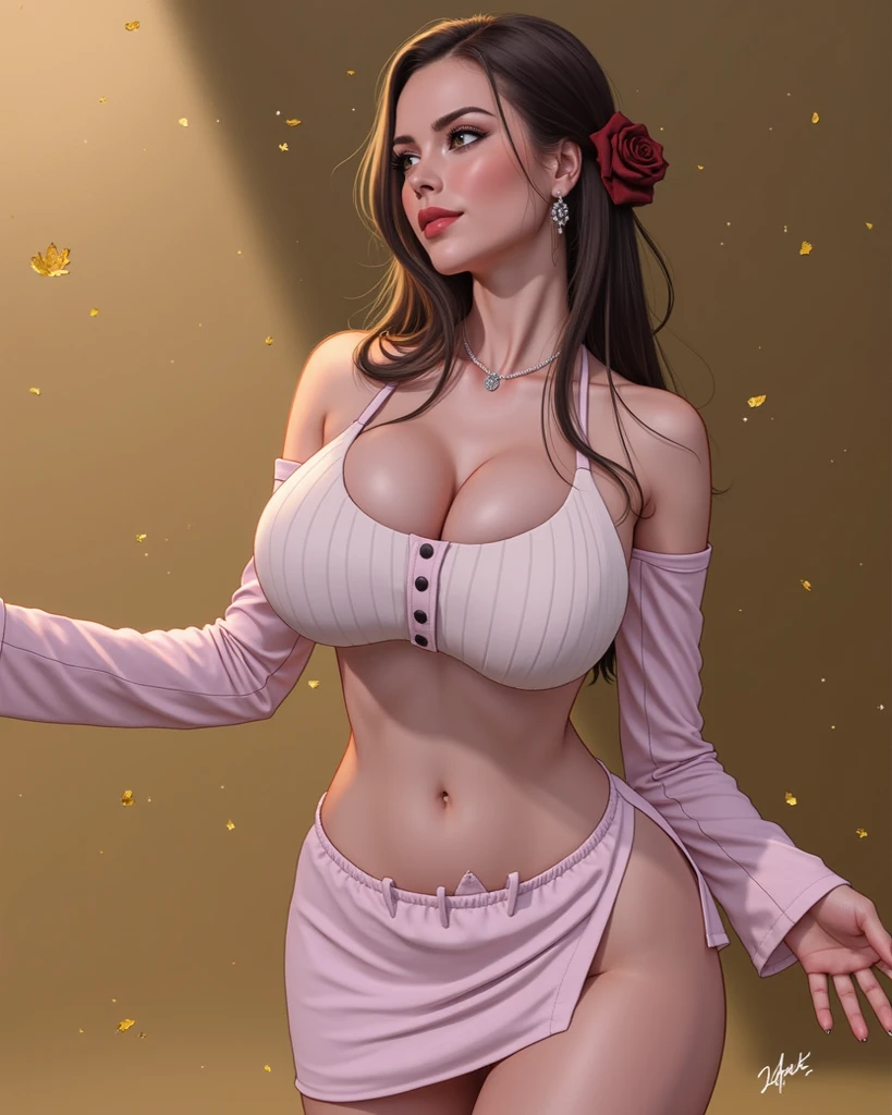 <lora:ovum_xray:1.1>, (ovum xray:1.3),<lora:more_details:1>,<lora:clothing details_v1.2_lbw:1.2>,ultra-detailed,best quality,masterpiece,highest detailed,16k,8k,ultra highres,absurdres,highres,HDR,intricate detail,high resolution,(extremely detailed face,extremely detailed eyes,extremely detailed body,extremely detailed breast,extremely detailed hair:1),Beautiful body,Beautiful Nose,perfect eyes,perfect face,expressive eyes,perfect balance,sharp focus,flawless,extreme detail description,delicate hair details,RAW,<lora:detail_slider_v4:2>,, tan skin, mixed race, woman, adult, 31 year old, masterpiece, best quality, standing, arms behind back, blush, slim, short, muscular, lingerie, cupless bra, nipples, thong, silk ribbon collar, small breasts, narrow waist, hips, neat hair, very long black hair, brown eyes, thick eyebrows, Brazilian, (smile, grin, loving expression, looking at viewer, confident, smirk), healthy, (puffy nipples pointing down:1),(armpit hair, poking out from under her arms:1),(eyebrows are elongated to cover far more of her brow:1),