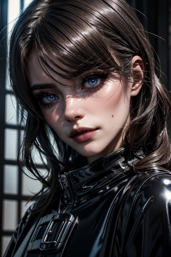 cute girl among men, cute woman with guys, girl with fellas, in a shiny black puffy jacket crawls, face slumbering, cute eyes, mouth agape, Face weary, Face of suffering, Face of heaven, slumbering face, battling men, surrounded by men, caught among men, being approached by men, Hair pulled forcefully, my head is grabbed, Masterpiece, beautiful girl, delicate eyes, Swollen eyes, Of the highest quality, Super high resolution (reality: 1.4), movie lighting, Super beautiful, beautiful skin, (超realistic), (High resolution), (8k), (Very detailed), (beautiful and delicate eyes), (super detailed), detailed face, inclined bangs, reddish-brown hair, 2, in an alley. porcelain white skin sprinkled with freckles, big expressive large green eyes with long lashes, heavily made up with eyeliner and blue eyeshadow with glitter, slim figure, skinny, red lips, shiny red lips, a beautiful and sensual face, goth choker, vinil black jacket,  paired with a red sateen mini skirt with black shiny belt, high shiny boots. motherly face, cute face, a lot glitter, glitter clothes, shiny clothes, night, hard made up, a lot made up, hard make up, goth make up, she looks up, on her knees, look up, open mouth, night, on her knees looks up, lots of cum in her mouth, cum on her face, detailed portrait, photo-realistic, beautiful detailed eyes, beautiful detailed lips, extremely detailed face and skin, long eyelashes, natural lighting, warm color palette, cinematic composition, highly detailed, hyper realistic, 8K, masterpiece