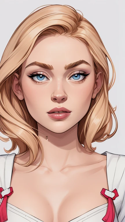 Personagens femininas Anjos  animado:1.2), mulher Imagem de desenho animado de uma mulher , roupas sensuais , garota super fofa, cartoon style illustration, estilo de arte dos desenhos animados, estilo de arte dos desenhos animados, digital illustration style, design de personagens altamente detalhado, arte digital detalhada fofa, City fan art, design de personagem retrato, beautiful digital illustration, retrato de alta qualidade, arte em quadrinhos, retrato do design do personagem, white background Buso without clothes and medium breasts 