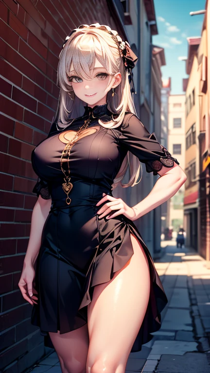 obra de arte, melhor qualidade, HuTaoV4, 1 garota, Sozinho, corar, twintails, Cabelo longo, cabelo entre os olhos, cabelo loiro, ((roupas de rua)), cidade, ao ar livre, noite, movie poster, 8K extremamente detalhado, suave, high resolution, ultra qualidade, cinematic lighting, ambient occlusion, High definition, 2k, 4K, 8k, 16K, anime extremamente detalhado, rostos detalhados, perfect composition, plano amplo, Atmospheric Lighting, muito sexy, saia elevadora,mostrando a bunda para o espectador , buceta perfeta,bunda grande, peitos medios, sem censura, NSFW, sem censura