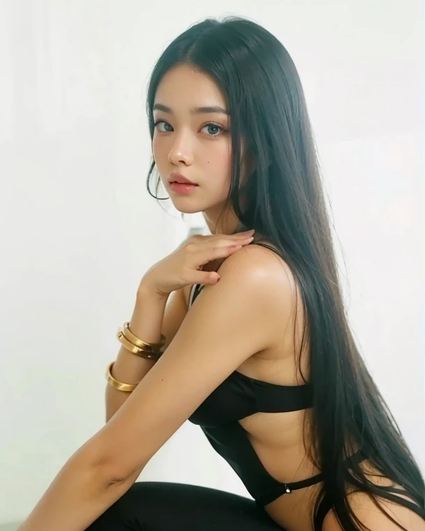 Lisa pink black