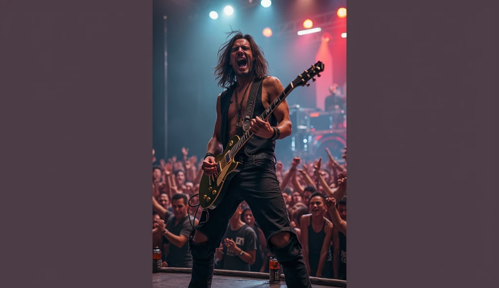 Rocker all wet in concert