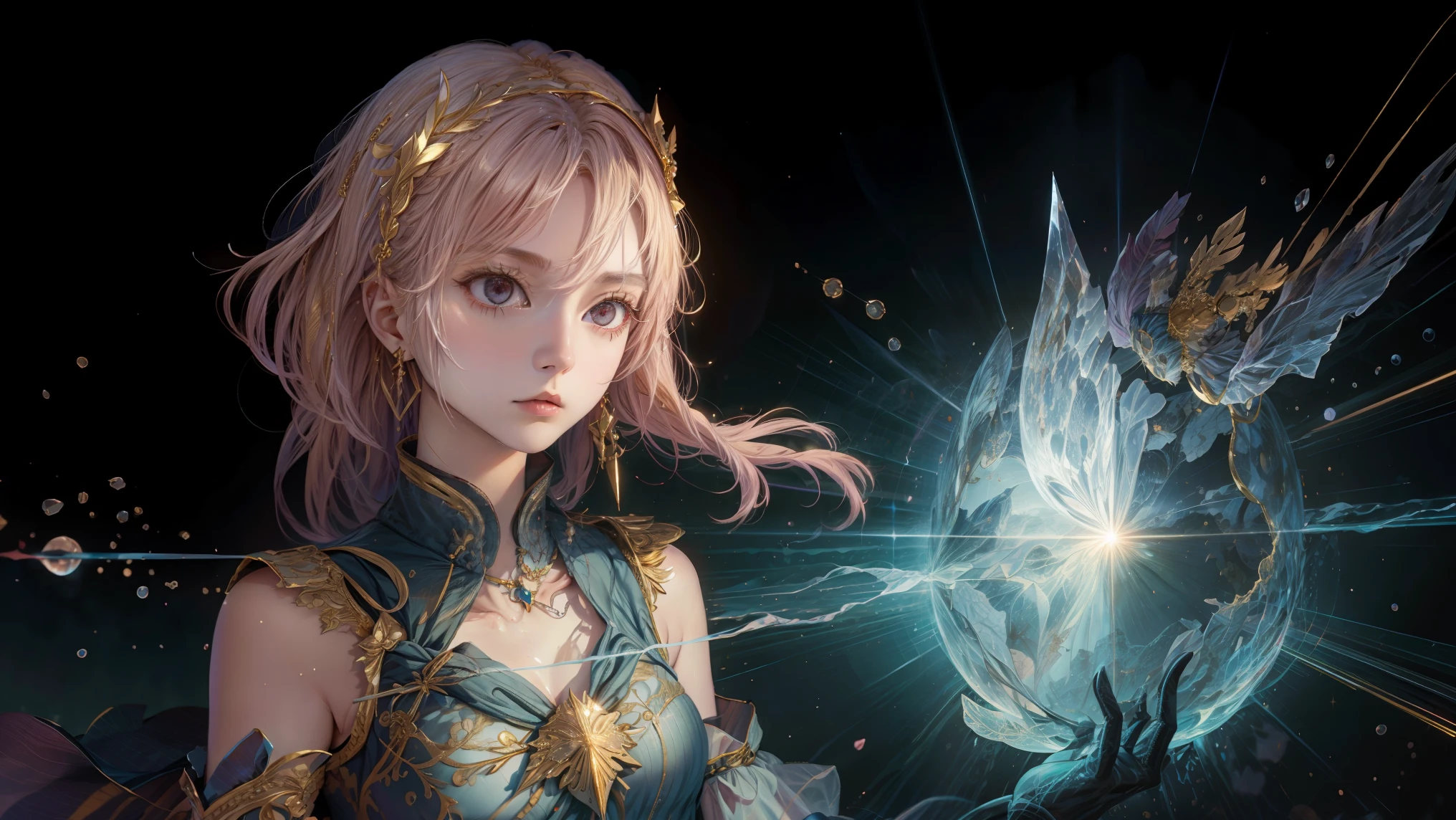 fantasy。Hero。enemy。Cooperate with peers。fight。magic。 Gold。noon