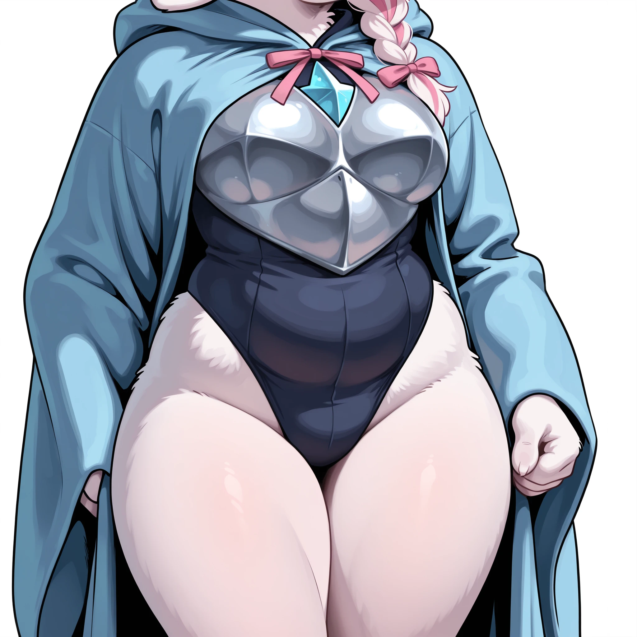 (full body), full body in image, full clothing, raven hoodie full clothed, raven costume, raven fantasy, raven costume, full raven from titans, raven clothes, fusion of raven from teenans and raven of dc comics, full woman, full body, long hair, female body, curvy body, thicc body, big thighs, voluptuous body, full thick body, dinamic pose, curve body. detalied pose, body, simple background, expressive face, focus on face, line art, sketch