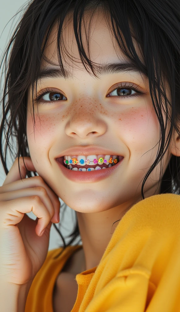 High resolution、High level image quality、In 8K、real live action、RAW photography、highest quality、masterpiece、Super high resolution、RAW photo、Len、beautiful feces、table top、((Obscene content))、For adults、charm of 、absurd、((((Japanese elementary school student))))、japanese girl、((8-year-old))、((With a round face))、((cute little face))、(((((shy smile)))))、white skin、((Chubby body type))、(((((shy laugh))))),Physical examination of adolescents、、knees、 thighs thighs thighs、anatomically correct、solo、whole body、very nice、(((ChildLen's Clothing:1.0) ))、 ((Pussy))、(Mansuji)、((vagina))、Are sleeping、(Photoreal:1.37)、photon mapping、realistic、radio city、物理ベースのLenダリング、depth of field rally background、picture、(((Japanese junior idol)))、sparkling eyes、glossy lips、too bright natural light、bright sun、too bright sunlight、(((((8-year-old)))))、(((Pussy)))、(Mansuji)、ChildLen's Clothing, ChildLen's Clothing、stand、open your legs、please open your legs、alone,short hairstyles、short cut hair,alone, (((white tank top))),(long white silk camisole、White childLen's panties)、(turned into slime、small tit、flat 、small tit)、((The background is pasture))、(((armpit hairを見せる)))、show one's side、((armpit hair))、armpit hair