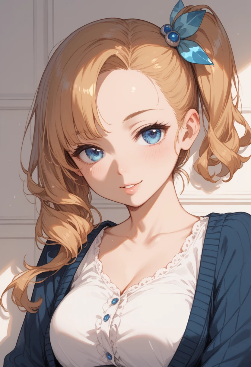 Official art using high quality hand-drawn watercolor sketch techniques. (Highest quality,4K,8k,High resolution,masterpiece:1.2),Very detailed,Beautiful attention to detail,girl with beautiful eyes, everyone, Beautiful Anime Girls, Cute Anime Girl, Smooth anime art, Anime Style, Elegant colors, Soft lighting, Delicate and beautiful eyes, Very coquettish, Beautiful big breasts, (The right move:1.2),