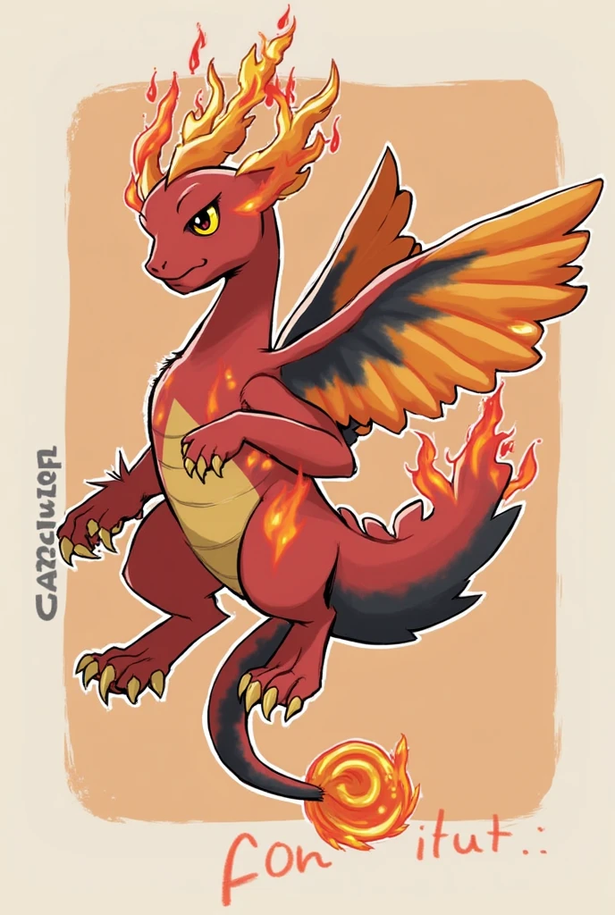 fox-dragon hybrid <lora:[XL]Dragon_blood:1>