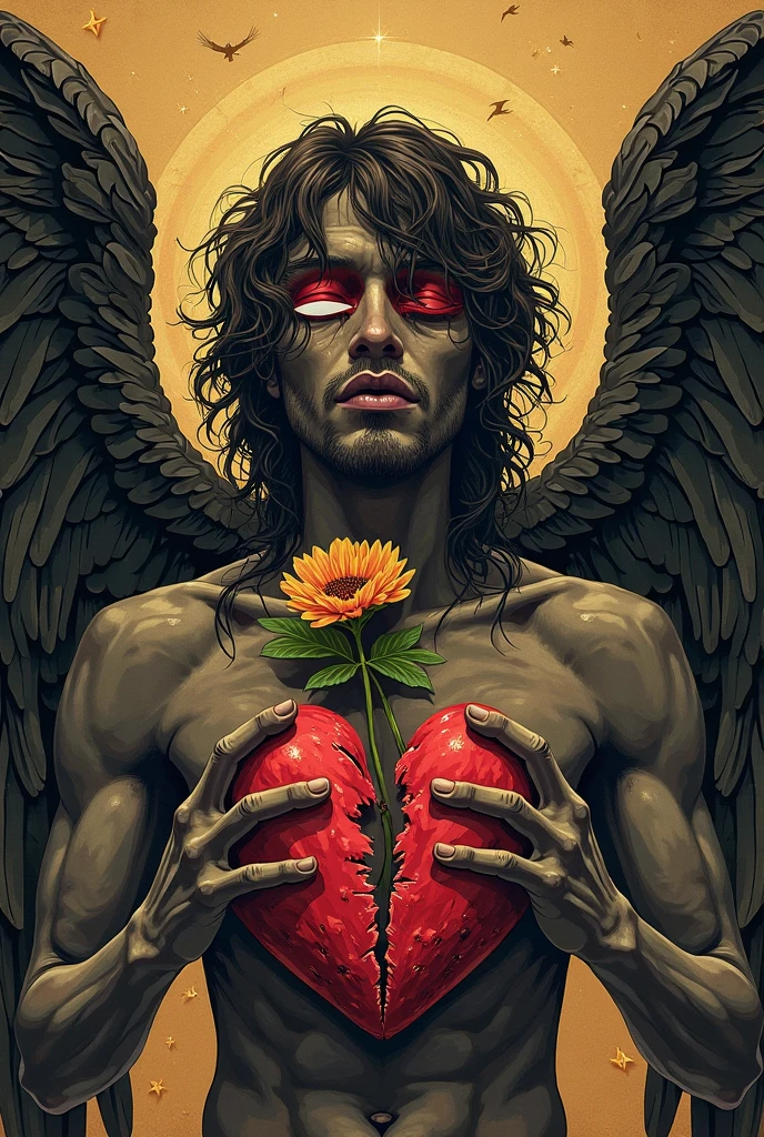 1man, Hellwalker, incombing death, hell, oozing thick rainbow blood, (male body:1.3), (((in milky way, vascular networks growing, connecting, explanding, rainbow veins everywhere))), zdzislaw beksinski, (Divine body:1.1), (satanic symbols:1.1), (Infrared:1.2), ultra detailed, intricate, oil on canvas, ((realistic, ultra sharp)), (surrealism:1.1), (disturbing:1.2), beksinski style painting, satanic cross, (full torso), full body in frame, centered body, (male:1.2), realistic, ((intricate details)), (pale gothic evil king), dynamic pose, perfect face, perfect eyes, ((dark gothic background)), sharp focus, rainbow bloody veins growing and intertwining out of the darkness, oozing thick neon rainbow blood, veins growing and pumping blood, neon spider web, nailed wire, (rainbow skin:1.7), Hypercube, sparks, lensflare, satanic cross, man body, muscular, (venom costume, venom suit:1.2), centered body, symmetrical, satanic cross, antichrist, inverted cross, hdr, shattered universe, hell on earth, hell halo, fire halo, spine halo, walking, running pose, blood on face, ultra realistic, eye blood, the death of a population, dread, unknowan fear, enormous beings, glowing rainbow teeth, glowing mouth, nuclear explosion, (masterpiece, realistic painting), glowing neon lines, the fear of Cthulhu, realistic photography, ultra realistic, biomechinical, biomachines, ((hnsrdlf style)), detailed reflections, dark atmosphere, gothic art, realistic blood, realistic reflections, RTX graphic, ultra detailed, detailed sky, best quality, high resolution, extremely detailed, detailed background, perfect lighting, (colorful, vivid color:1.4), glowing border, symmetric, (electronic aura:0.9), (satanic pentagram:1.1), biomechinical, biomachines, (demon, demon wings, open arms, welcoming arms), falling meteorite, exploding sun