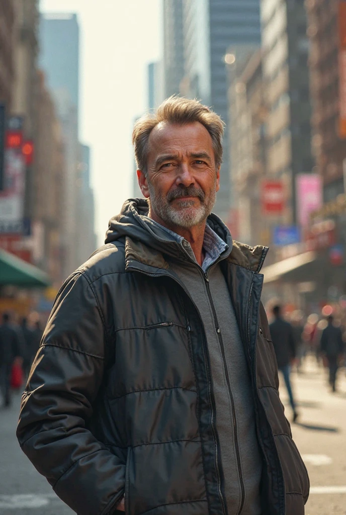 A man named Rider in 2004 with a sweater
