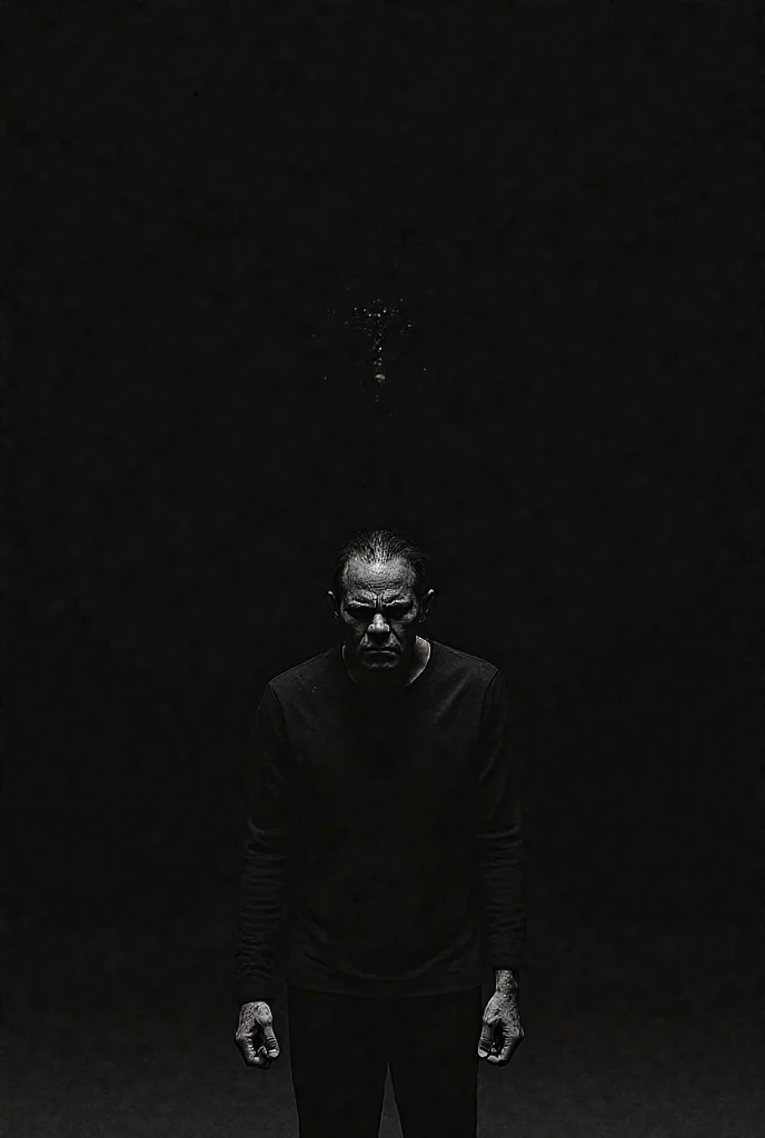 vintage black and white photography, sinister photo, ( ( ( Horror art ) ) ), gloomy vibes, horror, nightmare atmosphere, evokes disturbing elements, dark feelings, horizontal aspect, The best quality, must disturb the viewer,