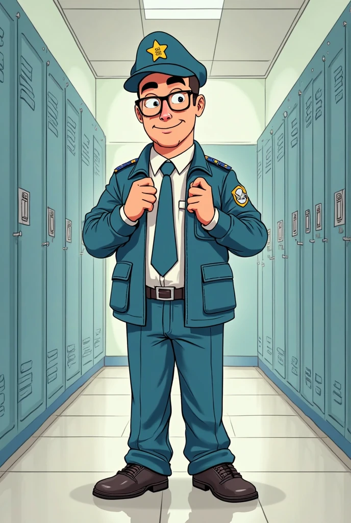Pixar 3D poster with the title "Ark College" the scenario of a small child in blue and orange uniform , praying and reading the Bible