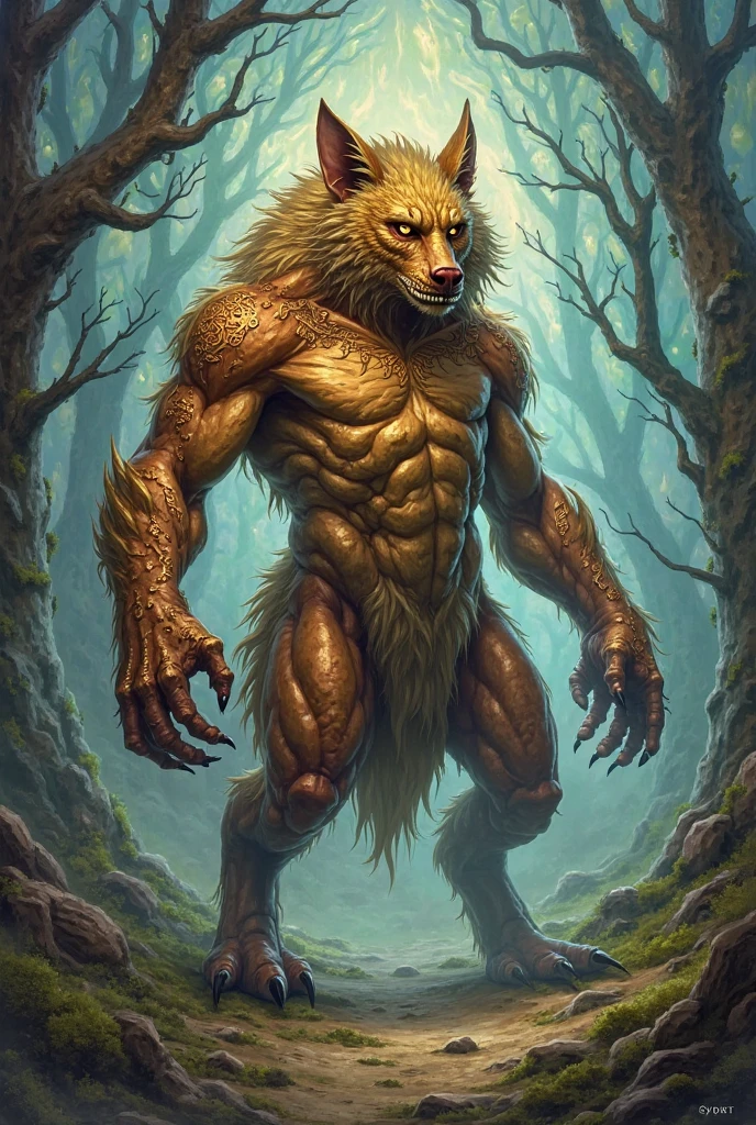 ultra-detailed, masterpiece, masterwork, high quality, best quality, hdr, highers, light leak, waterfall, rocky area, nsfw, (solo), male, dragon, chibi, (red little body minotaur), (nude), (long golden hair), (yellow eyes), action pose, dynamic angle, (think penis, foreskin, parfect balls, detailed penis, flaccid, frenulum, perineum, raphe), (sweat, wet)
