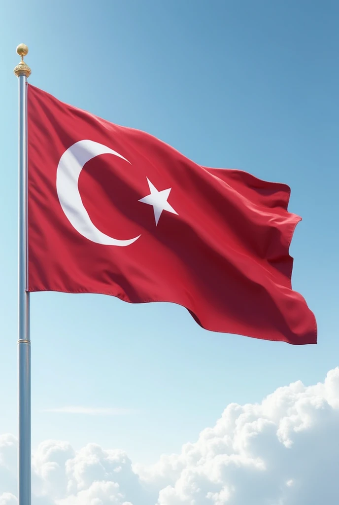 make the Türkiye flag
