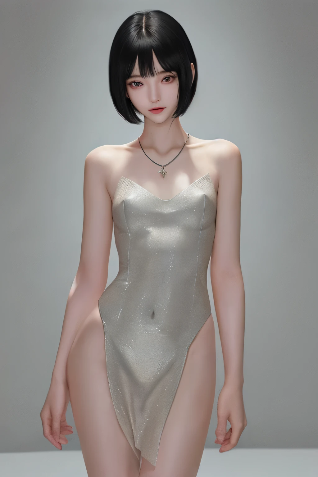 (Finest quality)),(A high resolution),(ultra-detailed art),(Meticulous portrayal),((Best Anime)),(Finest works of art),sharpness,Clear,Ultra-Precision Art,The art of astounding depiction,(masterpiece), high quality, stable diffusion,
short Hair, short ponytail, purple hair, vibrant purple hair, extremely detailed hair, detailed bangs, with bangs,
black hair, blonde hair, red hair,
pretty face, beautiful lips, soft lips,pretty face, close up face, gorgeous beauty,
green eyes,
serious face, pretty nose, beautiful nose, perfect nose, pretty eyes, beautiful eyes, sparkling eyes, detailed eyes, perfect eyes, looking at the camera,
happy, jolly, smiling, seductive, blushing, bukake, happy face, jolly face, excited face,
clear skin,white skin, soft skin, small bust, small breasts, smooth skin, mole in breast,
beautiful girl irene, red velvet irene,
slight cleavage, expose shoulders, perfect body, detailed thighs, detailed legs, perfect hands, perfect arms, detailed hands, detailed breasts, detailed nose, detailed lips, detailed arms, sexy body,
show tongue, sexy thighs, sexy tongue, drooling,
show whole body, fully body woman,
pretty woman,sweaty face, sweaty thighs, sweaty breasts, sexy, seductive, horny, pointy nipples,
micro bikini, micro bra, micro panty, transparent bra, transparent panty, cameltoe, dripping nipples,
slimy hair, slimy wet body, slimy body, slimy breasts, wet breasts, wet panties, wet thighs,
body details,
standing full body, full body image from head to toe,
show legs, show thighs, cute standing female, horny female,
happy friends laughing hard,
four horny girls, four girls standing seductively, four girls with different hair colors, sexy girls,
girls wearing high-cut boots, sexy girl models, legs apart, feet apart, hands in waist, hands in hips, different standing poses, side stand, walking pose, group of sexy female models,
