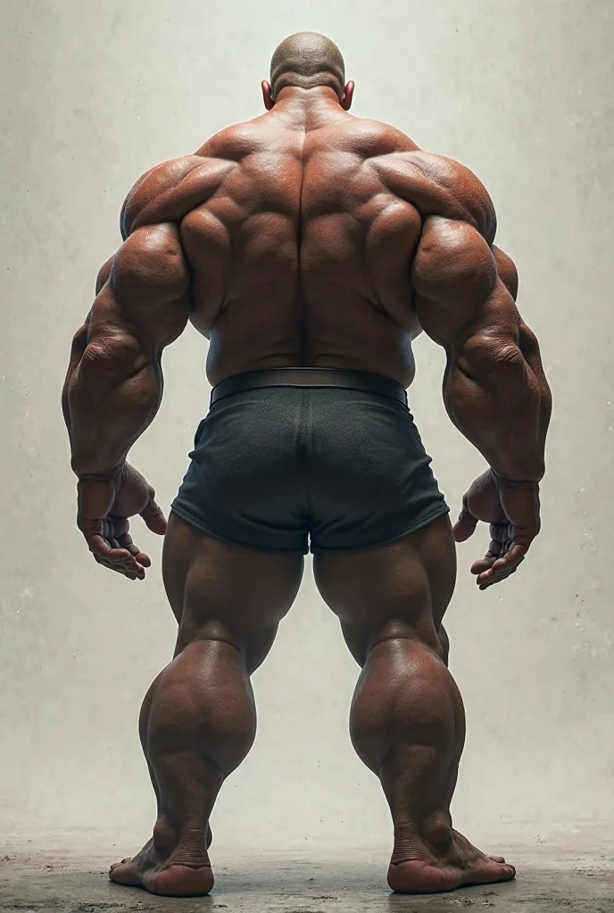 There is only one handsome Asian actor in the photo,35 years old,High target, Fitness,Smooth body,Smooth skin,No chest hair,short hair, O-Shaped Beard,Perfect body, Dark skin color,Radiant Skin,Smooth skin,Shiny, shiny skin,Smooth pectoral muscles,Muscle bulge, muscular, Very large pectoral muscles,Very sexy abdominal muscles,Very well-developed leg muscles,Huge concave and convex area,Brightens oily skin,Wear black leather tongs,Handsome face,Normal human toes,Correct and accurate male body proportions,,Standing in front of gray background
