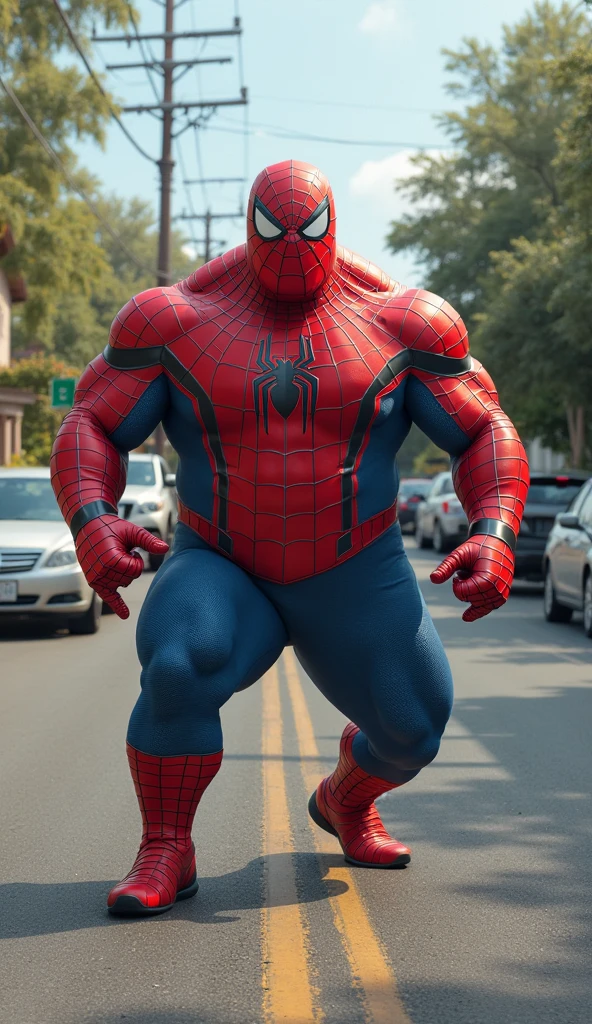 Fat Spiderman 