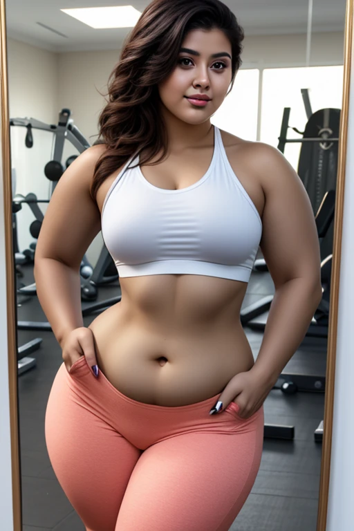 nayanthara, curvy, wide hip, thick thigh, tank top, wide hip, big ass, deep navel, smile, c-cup, nude, pubic hair, Anushka Shetty in moonlight