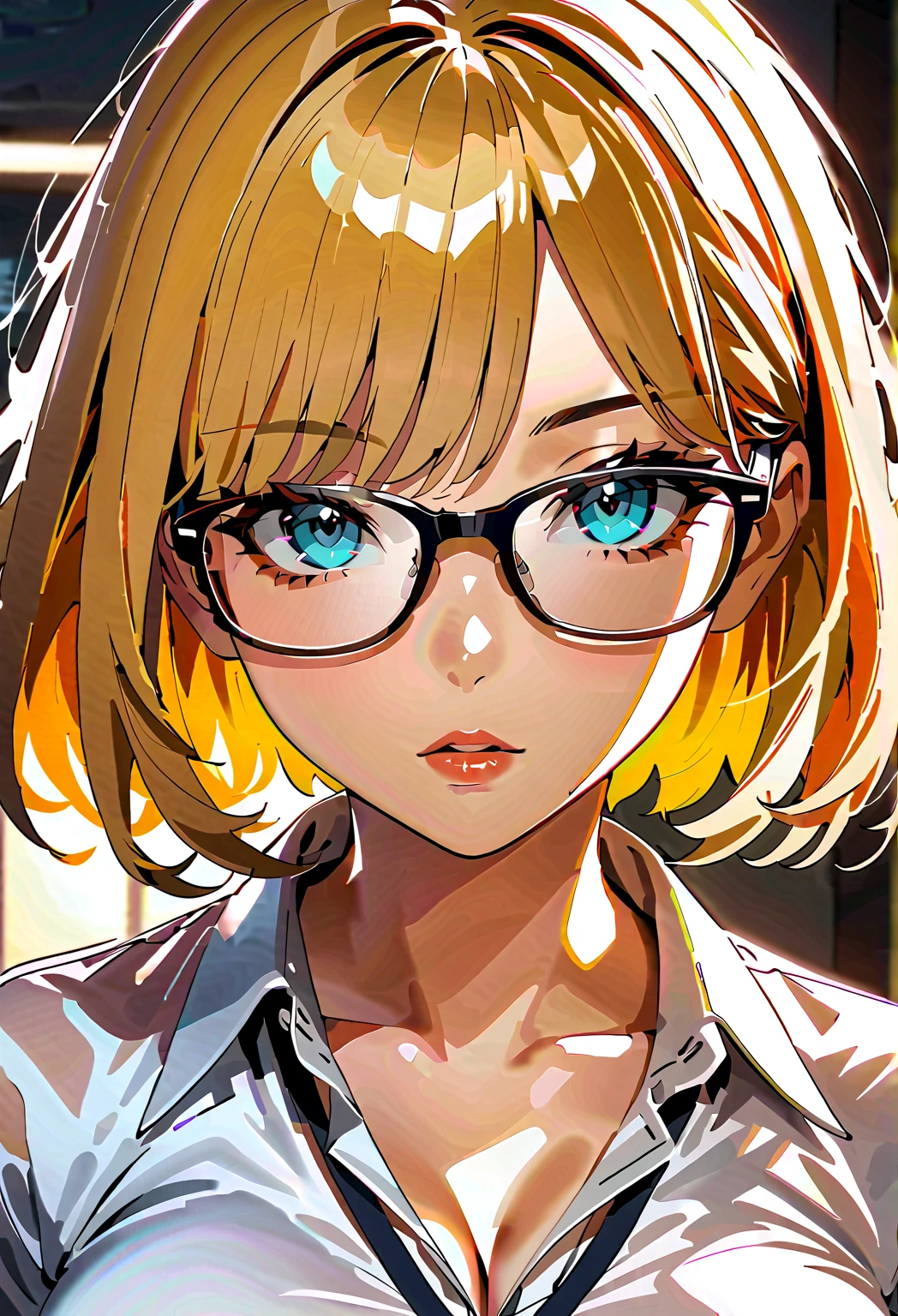 Prompt
detailed illustration, (front view), (side view),dynamic angle, ultra-detailed, illustration, clean line art, shading, anime, detailed eyes, detailed face, beautiful face, dramatic lighting, detailed illustration, dynamic angle, ultra-detailed, illustration, single woman, masterpiece, masterwork, beautiful,
Thin, willowy, lithe, a cup breasts, narrow hips, creamy white skin, pale skin tone, blonde hair in a bun, lab coat, glasses, professional, shy, quiet, mousy, looking at a taller man, blonde blue eyed man, man looking down at woman, standing chest to chest, chest’s pressed together, man looks smug, woman angry, man a head taller, woman yelling up at man, big argument