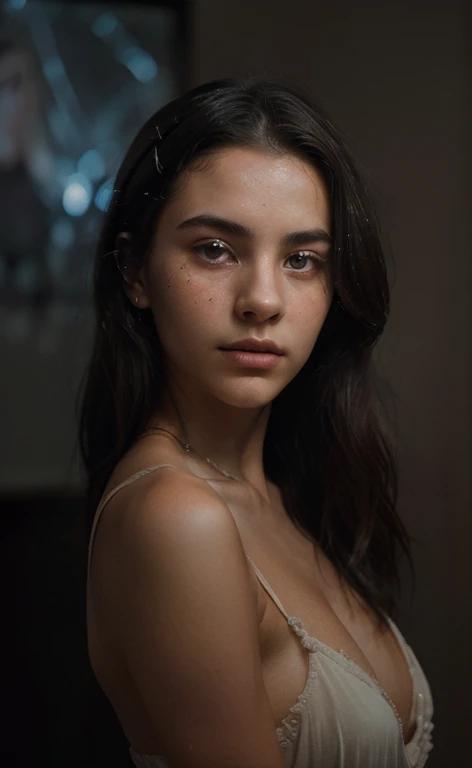 (full-body, editorial photograph of a 15 year old  girl), extremely intense loud cheering from strongest deepest ?????? excitement, eye-contact with viewer begging him to penetrate her spread wet squirting vagina, (highly detailed face:1.4) (smile:0.7) (background inside dark, moody, private study:1.3) POV, by lee jeffries, nikon d850, film stock photograph ,4 kodak portra 400 ,camera f1.6 lens ,rich colors ,hyper realistic ,lifelike texture, dramatic lighting , cinestill 800,