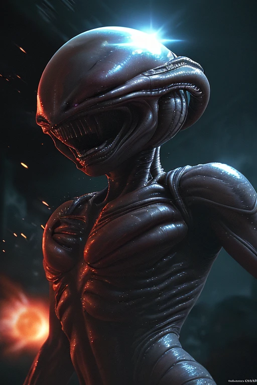 4K)Dirty Body Fitness Body Upper Body Sweaty Alien Woman Big Breasts Expose Fluid from nipples Reverse Rape Slimy saliva Urinating Watching the audience Attractive body lure Sweating Wet body Sweaty Sweaty Dynamic Angle