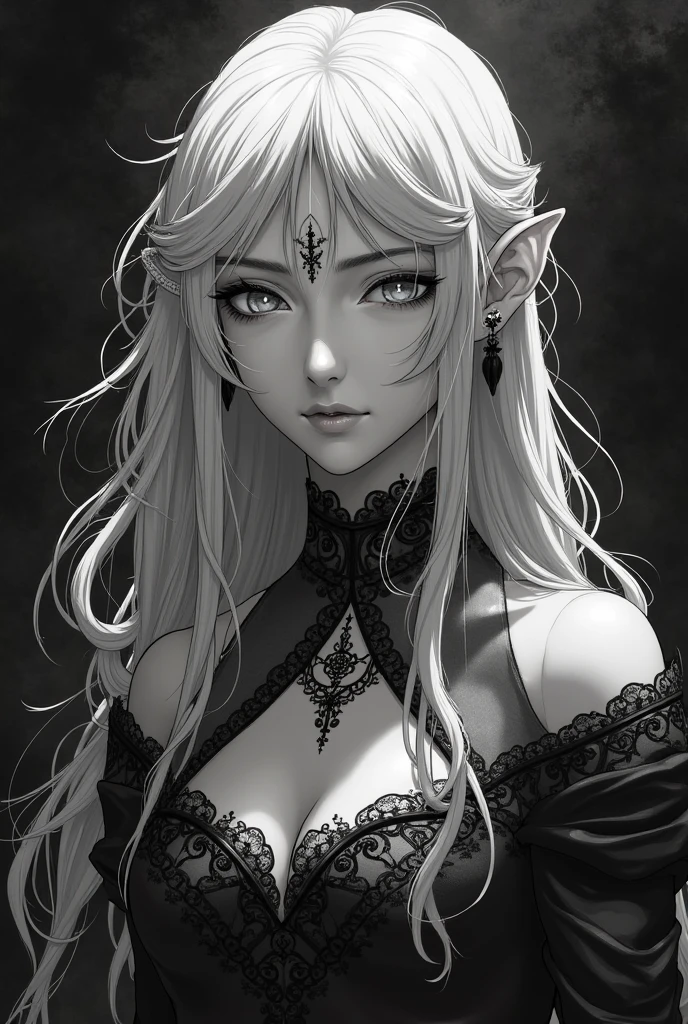 (masterpiece,best quality,ultra-detailed),1girl,tall girl,pale skin, pointy ears, nightmare:1.2,ancien elf:1.4, delicate, beautiful, mystical,surreal, fantasy clothing,dress,beautiful and detailed face, detailed eyes,looking at viewer, multicolored eyes, glowing eyes,((night)),dark ambient,(beautiful girl,cute,kawai),((dark fantasy)),friendly expression,smile