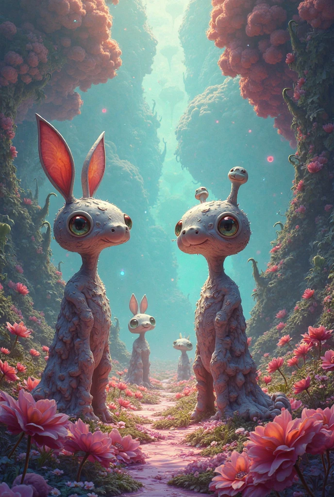 Pink ant with meina