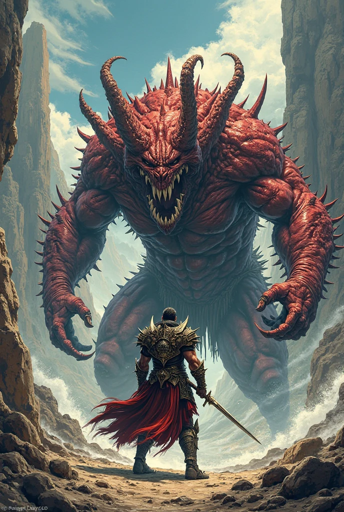 Lucha contra guerreros x Dragón., a species station arte forestal, Dungeon, Balrog, El Dragón lanza fuego llameante por la boca., D&D, el Señor De los Anillos, el anillo De fuego, conan, Dark souls, fonDo brumoso, realistic epic, rutkowski, hDr, Detalles intrincaDos, hiperDetallaDo, cinematographic, Luz De llanta, colores apagaDos: 1.2, dark fantasy, Dark sky, con montañas oscuras al fonDo, Dark atmosphere, mieDo, horror, Awesome, cielo oscuro y turbulento con tonos De azul y violeta una chica con pechos enormes