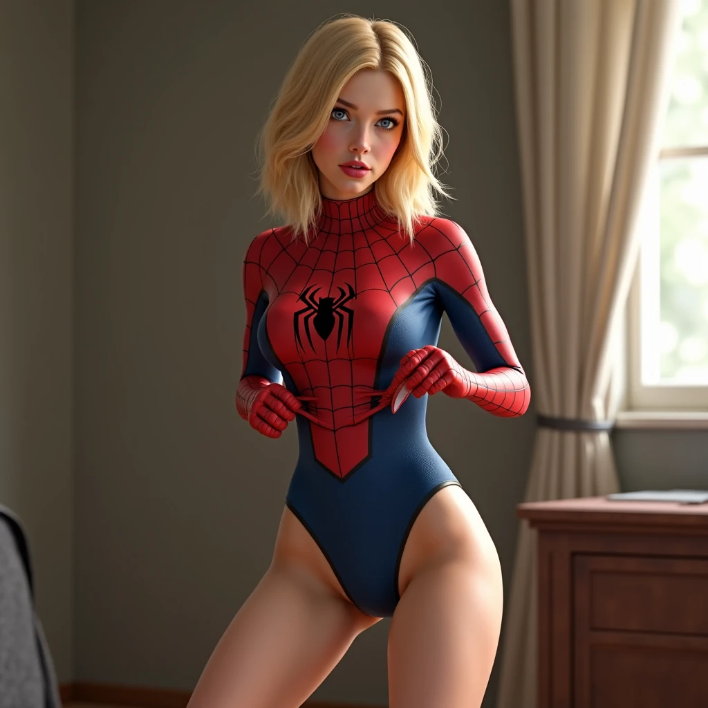 sgwen, open mouth, tongue out, drooling, winking, orgasm elbow gloves, slutty pink microbikini, topless, nsfw light smile, small breasts, sexy pose, pussy, bending over, back view, thicc_ass, looking back at viewer,. night, city, indoors, (insanely detailed, beautiful detailed face, beautiful detailed eyes, masterpiece, best quality),