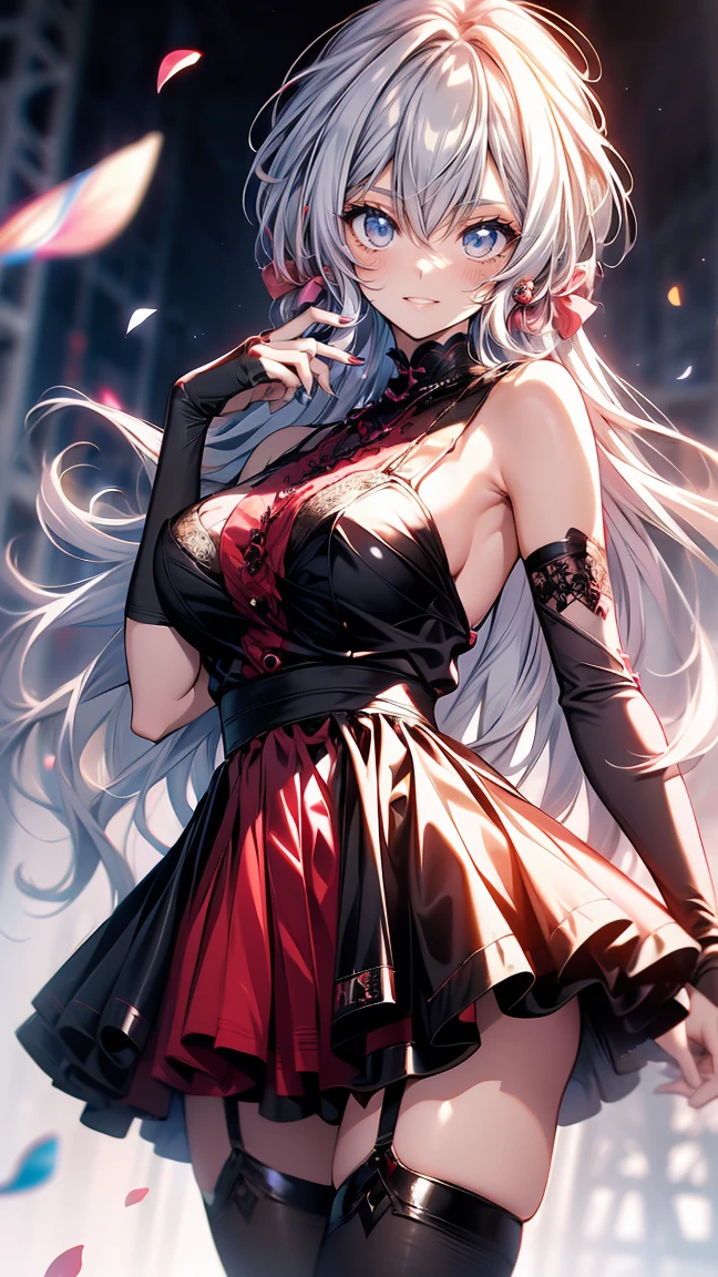 ((masterpiece, best quality, high resolution)),
AP, PartyDress, 1girl, solo, long dress, full body,
<lora:FGOOlgaMarie:0.8>