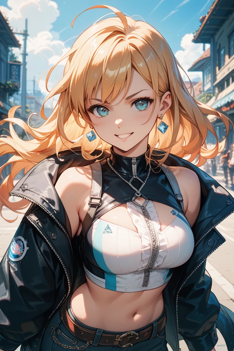 girl sporty,((attractive girl)),

(large breasts:1.4),saggy breasts,(((absurdly long unkept hair,blonde hair,very long hair,voluminous hair,Thick hair,Dense hair,long hair,colored inner hair))),((heterochromia:1.5, (orange_eye and blue_eye))),intricate eyes,beautiful detailed eyes,symmetrical eyes,((fat))(((lustrous skin:1.5,bright skin: 1.5,skin tanned,shiny skin,very shiny skin,shiny body,plastic glitter skin,exaggerated shiny skin,illuminated skin, wet legs))),(spider lower abdomen,narrow waist,wide hip,athletic body,inflated legs, thick thighs,detailed body,(detailed face)),

cute,slutty,seductive,erotic,(((nsfw))),

((tight sports bra, tight sports panties, (orange and black clothes))),(((cleavage))),((wet clothes,intricate outfit,intricate clothes)),

(dynamic pose:1.0),coquette,smiling,(centered,scale to fit dimensions,Rule of thirds),

cyberpunk city by the ocean at night, with bright neon signs and dark stormy clouds and puddles, scenery:1.25,nighttime, starry night, cosmos,Very dark night that makes the neon lights stand out, very bright neon lights,

artistic photography,(photography taken by sldr),highres, sharp focus,(ultra detailed, extremely detailed), (photorealistic artwork:1.37),(extremely detailed CG unity 8k wallpaper),((synthwave background theme)),(((vibrant colors))),intricate,(intricate background),(masterpiece),(best quality),perfect rendered face,perfect face details,realistic face,photo realistic,analog style,((intricate detail)),(((realism))),