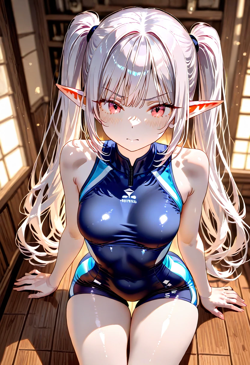 NSFW、Highest quality、(Bunny girl)、tights、Glossy Bunny Suit、Sit on the sofa、((Spread your legs wide))、No background、Gradient color short hair、smile、Beautiful Eyes、Beautiful Face、Delicate eyes、Expressions of ecstasy、((An erect penis grows between the legs))、(One penis)、((White mucus spurting out from the tip of the penis:1.3))