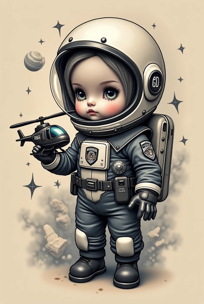 Cinematic Cartoon style. Comic art. TME0224 face, (((a baby boy, 4yo))) in a funny night (((wearing a astronaut costume))). (((Comic cosmic space background))). cinematic lighting, drop shadow, masterpiece, UHD, anatomically correct, textured skin, super detail, high details, high quality, best quality, 4K