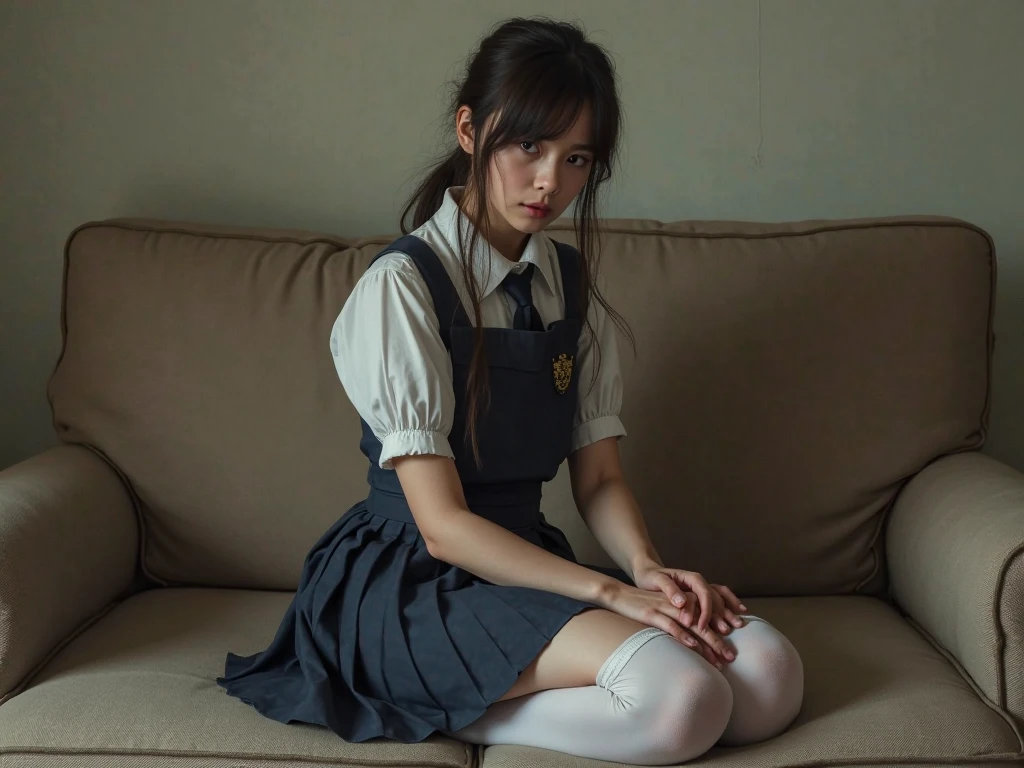 8K,quality,Authentic images,错综复杂The details,超高分辨率,Depth field,Masseter muscle film,Natural soft light,profesional lighting,1 girl in,(Cute Baby Turtle:1.2),14 Years Old Girl,14岁,14 Years Old Girl,A detailed eye,((with brown eye)),(Brown hair),(short detailed hair),(bangs colorless skin,Glossy glossy skin,White skin of the,Delicate skin,Plump,((perfect anatomia,nice hand,perfect hand,Five fingers connected to the palm of the hand,Hands are precise and uncoordinated)),perfect original legs,delicate legs,perfectly proportions,an sexy,Visible nipple,((Japanese schoolgirl uniform)),((School uniform miniskirt)),(tiese),Black socks,Chano leather shoes,Squatting deep in the city,Visible nipple,let me see you in town,The details,Detailed,Both legs are bent,Spread your legs into an M shape,,i can see,Front Visible nipple details of thigh