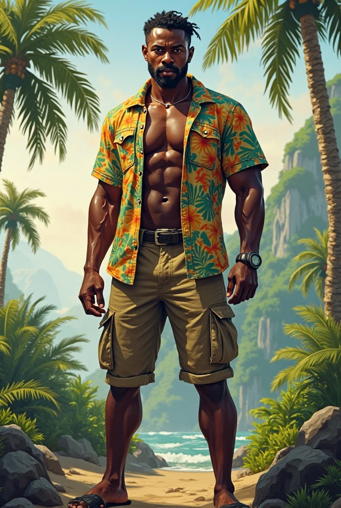 Black men in Attack of Titan
