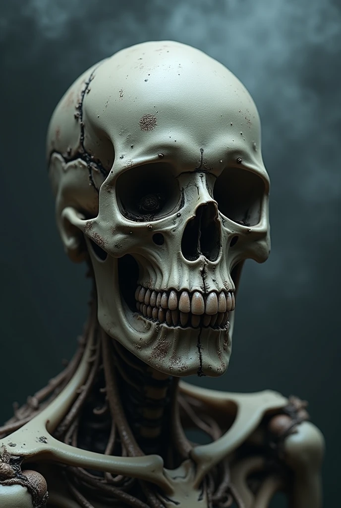 Realistic Minion skeleton skull dark fantasy