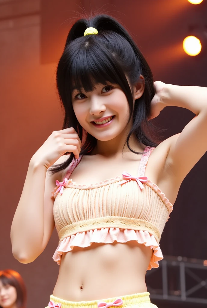 Soft tone photos, (((whole body)))、One Girl,japanese model girl,Side-by-side bangs,(Dark tanned skin:1.1),pretty girl,Flat Chest, break (Cute and pop professional photos:1.3), (The nostalgic ta-style T-back is cute...:1.3), (in pretty girly colorful room, stuffed toy, balloon:1.3), break fun feeling,Cute feeling, (Dynamic pose:1.3),Dynamic Angle, (Talk to the next person:1.3), (Happy expression, Shining Eyes, smile:1.1), break (Absurd:1.3),8k,(Detailed Photos:1.5),(Detailed face and skin:1.3),(Ultra-high resolution:1.5),(Realistic:1.5),Symmetric, Clear Eyes,Well-groomed face,(Ray Tracing:1.3)
(Dynamic pose:1.3),Dynamic Angle,
(Talk to the next person:1.3),
(Happy expression, Shining Eyes, smile:1.1),
break,smile
(Absurd:1.3),8k,(Detailed Photos:1.5),(Detailed face and skin:1.3),(Ultra-high resolution:1.5),(Realistic:1.5),Symmetric, Clear Eyes,Well-groomed face,(Ray Tracing:1.3)