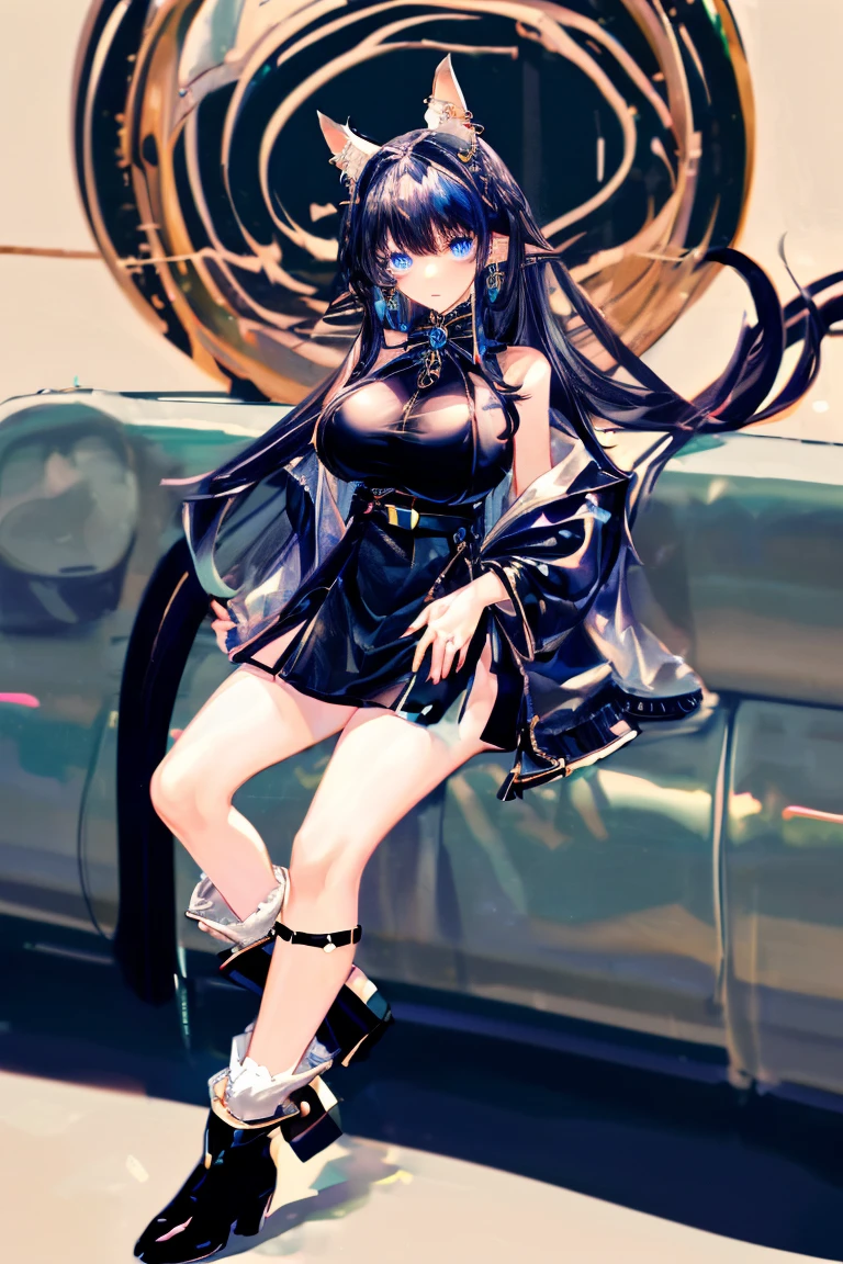 anime girl sitting in a car with a cigarette in her hand, seductive anime girl, beautiful alluring anime woman, fine details. girls frontline, from girls frontline, attractive anime girl, smooth anime cg art, beautiful anime woman, girls frontline style, artwork in the style of guweiz, anime goddess, beautiful anime girl, guweiz, full body xianxia