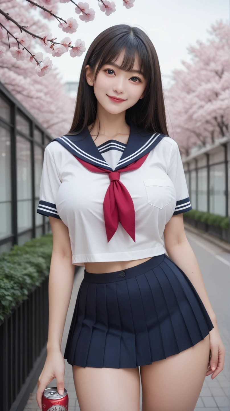 (Realistic lighting、top-quality、8K、masterpiece:1.3)、32k、(1girl in:1.5)、(Composition from the knee up:1.7)、(High school girl in sailor suit:2.0)、summer clothing、(Holding a student bag in front of his waist with both hands:1.8)。((small tits:1.8))、((skinny body:2.0))、((Ultra Slim Body Beauty:1.4))、(Slim abs:1.1)、((Light brown hair))、(outside of house:1.1)、City Street、Superfine Face、Fine eyes、二重まぶた