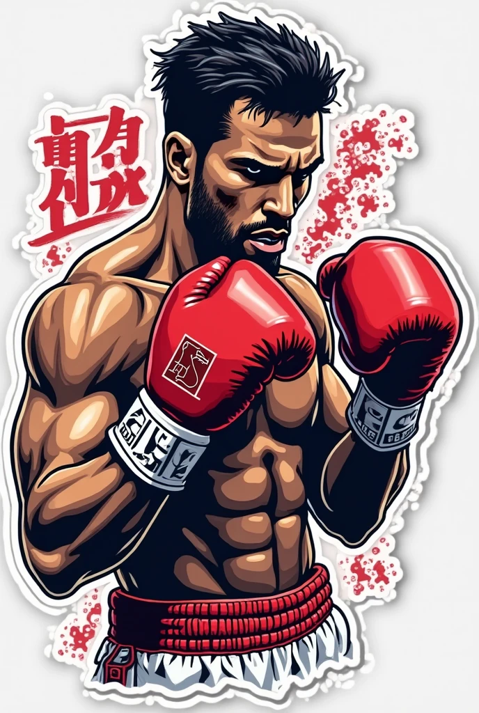 La lettre s style boxe