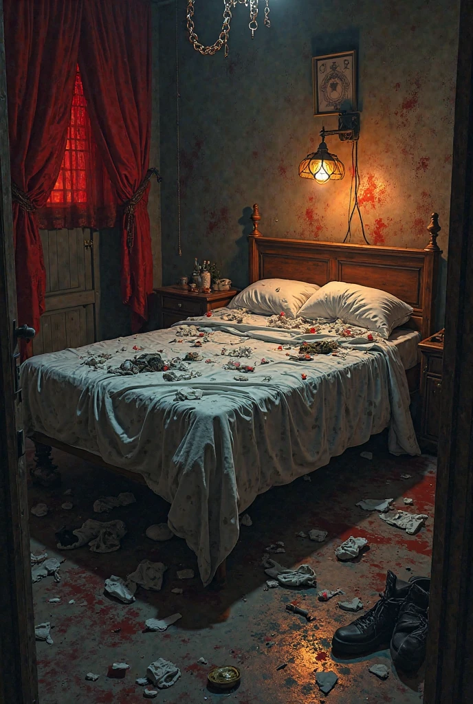 The Monstrously Cannibalism Clockwork Thorny Mirror Pools from Bloodborne.