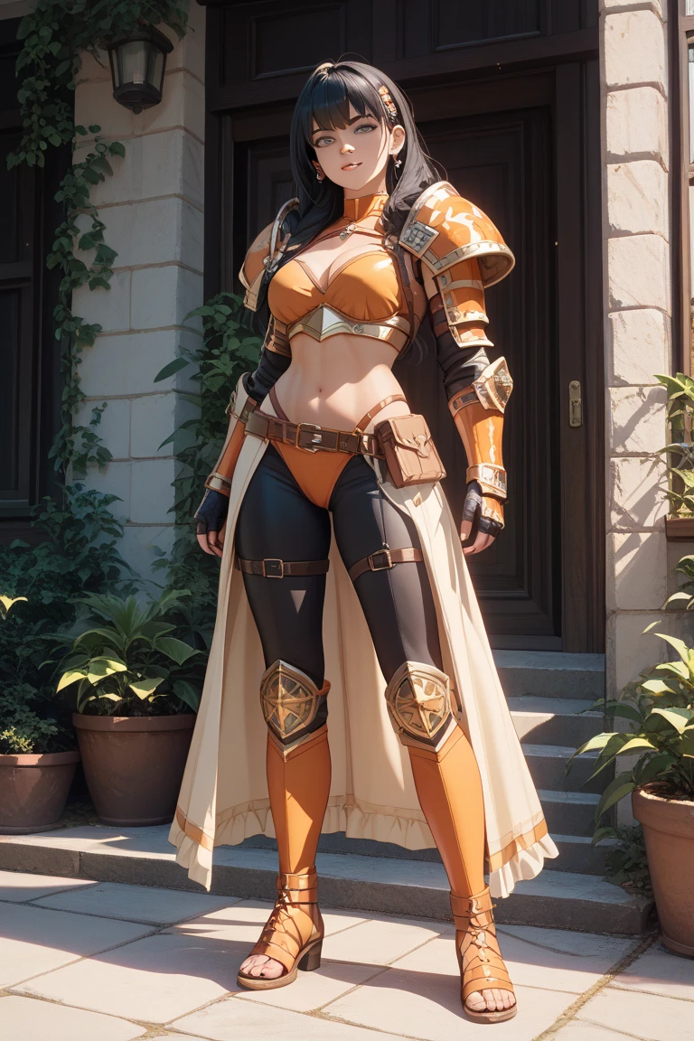 One girl, alone, (Huge natural tits:1.3), (Mysterious forest background), ( Cleavage:1.2), (Perfect body, Full Body View:1.5), (View your viewers), (Walk down:1.2), Muscle Abs:1.3, Ultra high definition, 8k, 1080p.Plump、Plump、Thick thighs Thick waist、White panties、 body、Powerful equipment、Armor、Warrior、Wearing armour、Armed、Dressed in fantasy clothing、Combat Appearance、Knightly、Wearing armor、Wearing armor、Dressed for battle、He has a very big axe、Puffy nipple、