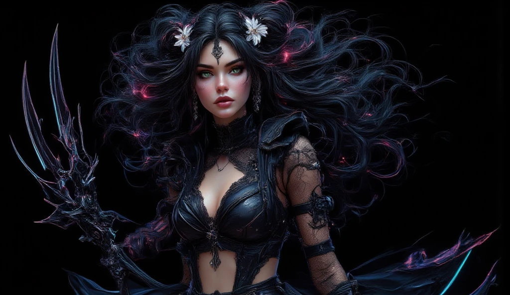 a close up of a woman in a corset dress with a sword, beautiful vampire queen, beautiful vampire female queen, gothic fantasy art, beautiful sorceress, a beautiful sorceress, dark fantasy female magician, dark fantasy style art, dark fantasy style, gothic fantasy, vampires fantasy, beautiful elegant demon queen, female vampire warrior, gothic maiden