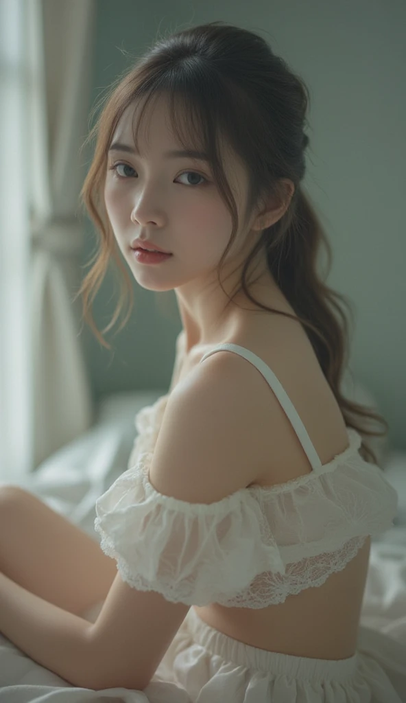 younggirl15yearsoldinsensualnightgowninbed