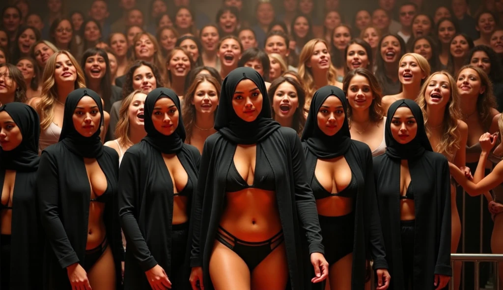 A group of nude people fucking on Red Square, intricate and dynamic scene, soft lighting accentuating the diversity and intricacy, photorealistic, 8k, cinematic composition, dramatic lighting, chiaroscuro, dramatic poses, extreme attention to detail, hyper-realistic, vivid colors, masterpiece